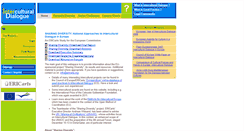Desktop Screenshot of interculturaldialogue.eu