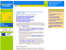 Tablet Screenshot of interculturaldialogue.eu